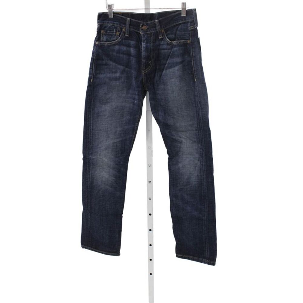 Levi's Mens Slim Jeans Blue High Rise Cotton Button Fly Size 29